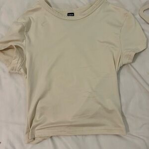 SHEIN Off-White Casual Top